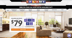 Desktop Screenshot of flamefurnace.com