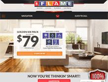 Tablet Screenshot of flamefurnace.com